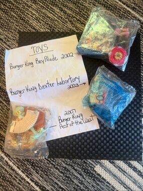 Burger King Collectible Kids Toys /2002/2003/2007  - NWT
